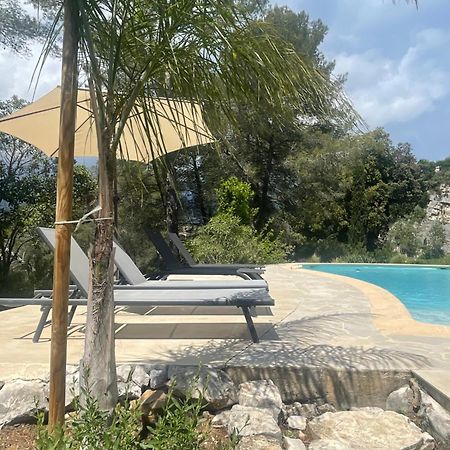 La Villa Des Carriers- Maison Avec Piscine Proche Mer Roquefort Les Pins Kültér fotó