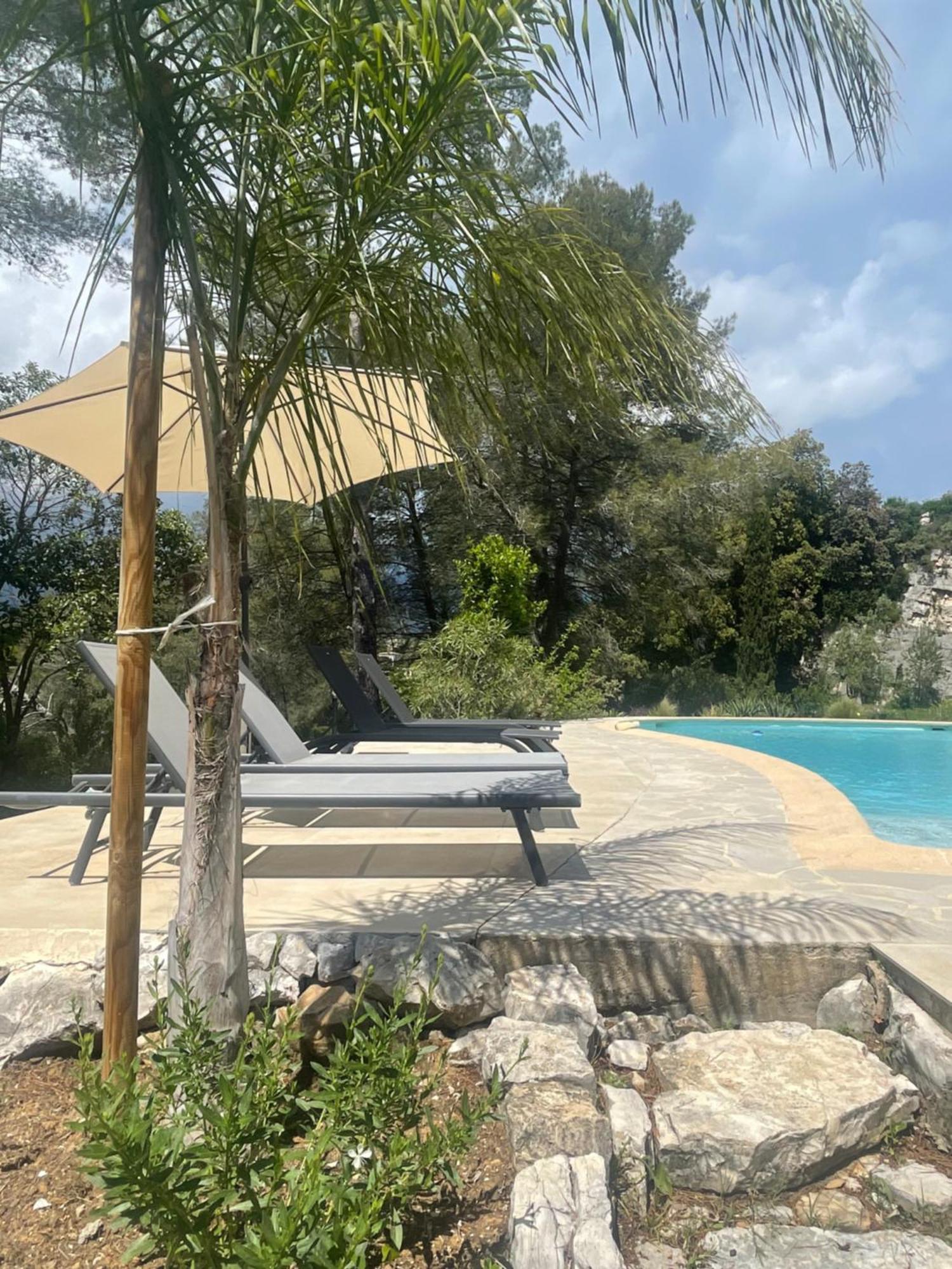 La Villa Des Carriers- Maison Avec Piscine Proche Mer Roquefort Les Pins Kültér fotó