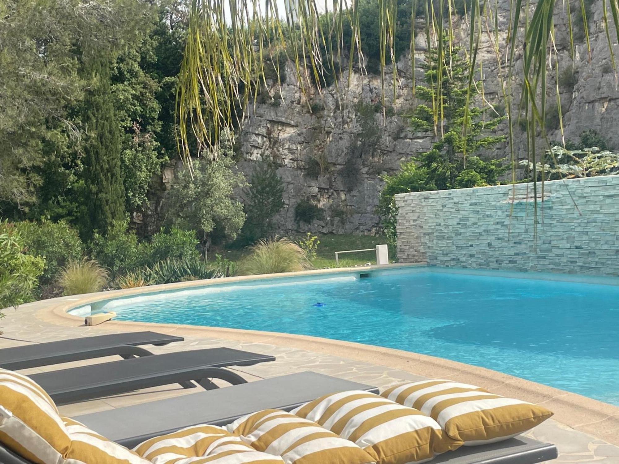 La Villa Des Carriers- Maison Avec Piscine Proche Mer Roquefort Les Pins Kültér fotó