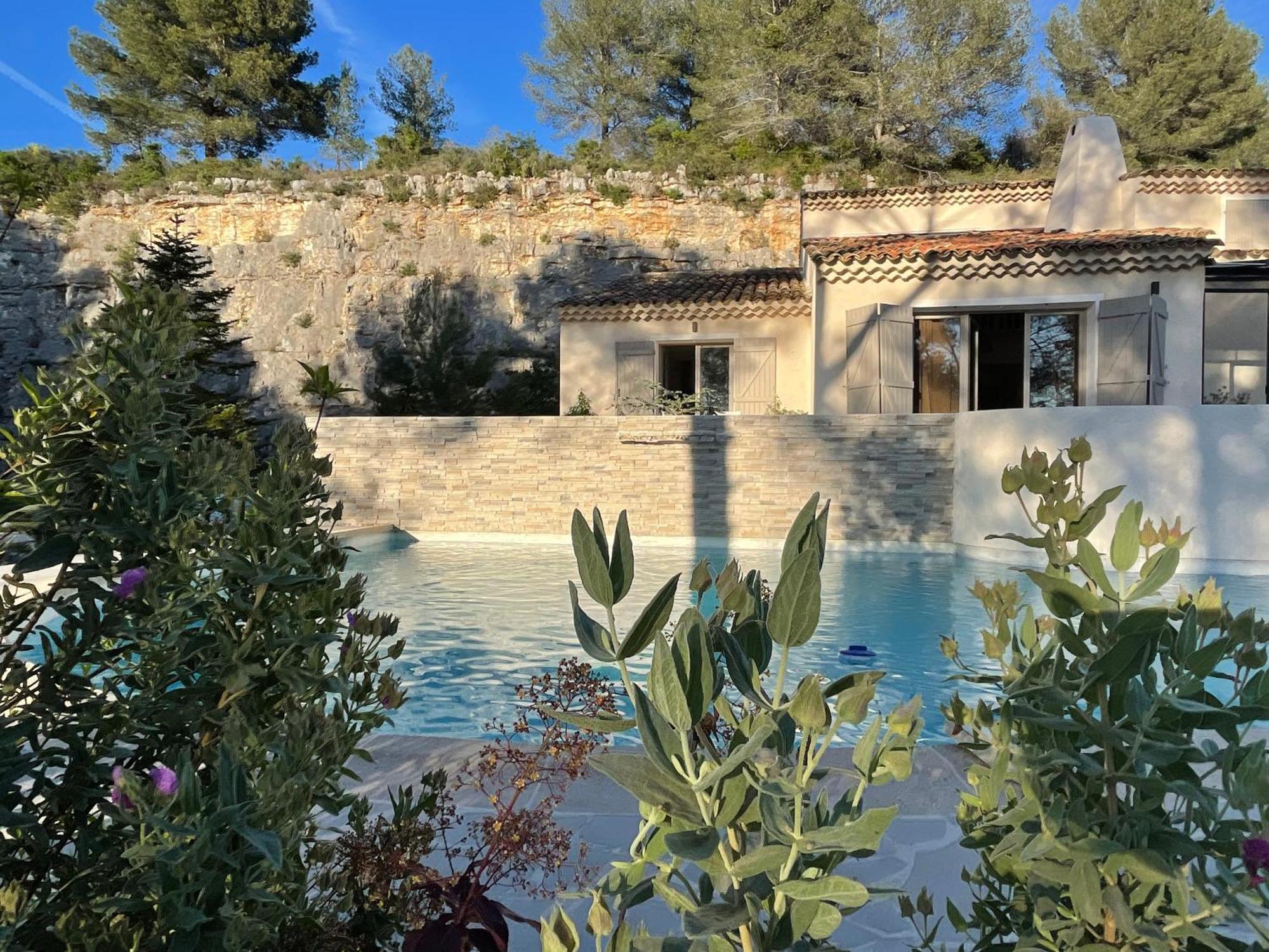 La Villa Des Carriers- Maison Avec Piscine Proche Mer Roquefort Les Pins Kültér fotó