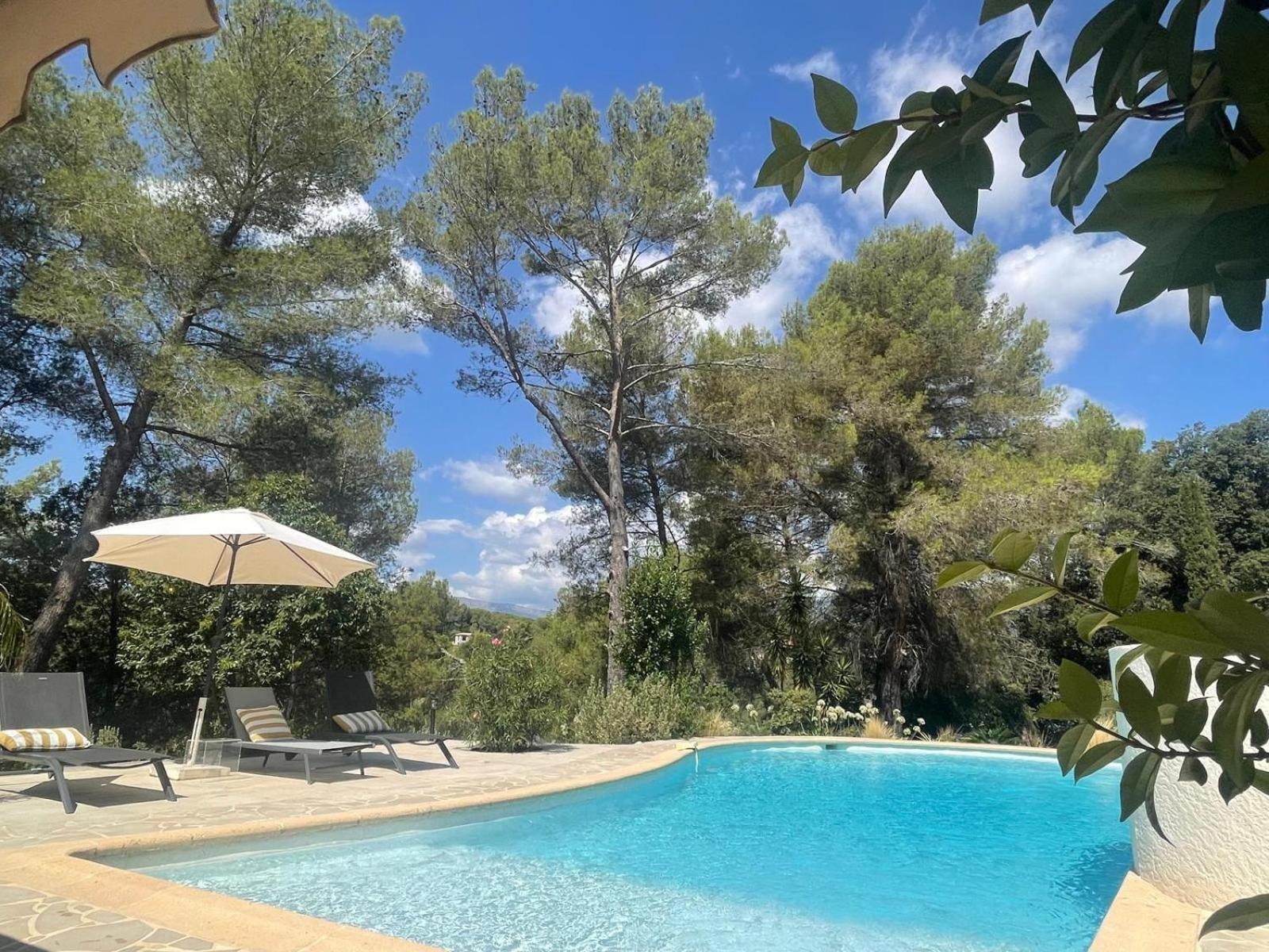 La Villa Des Carriers- Maison Avec Piscine Proche Mer Roquefort Les Pins Kültér fotó