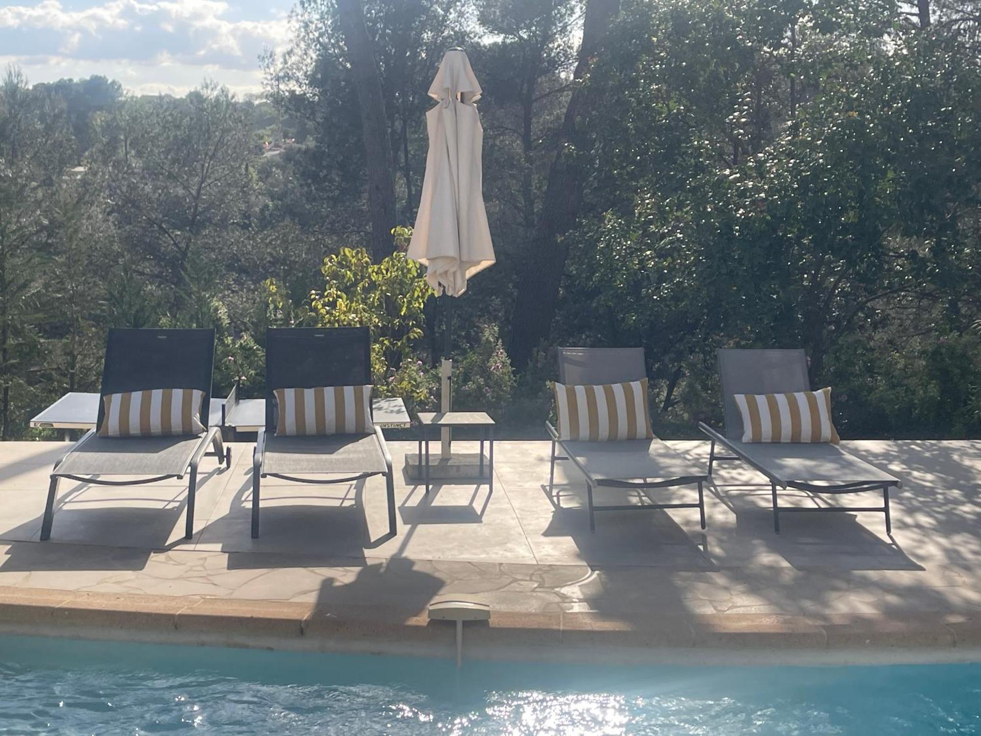 La Villa Des Carriers- Maison Avec Piscine Proche Mer Roquefort Les Pins Kültér fotó